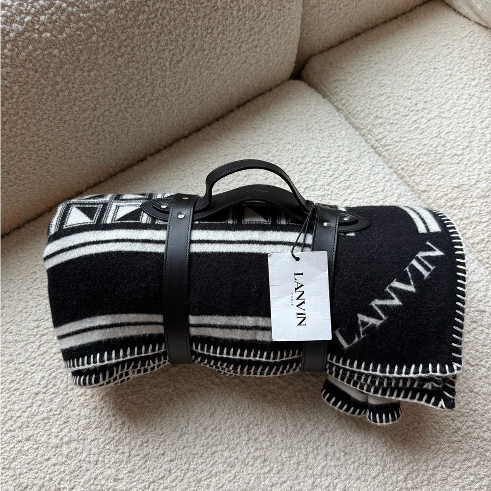 Lanvin throw blanket